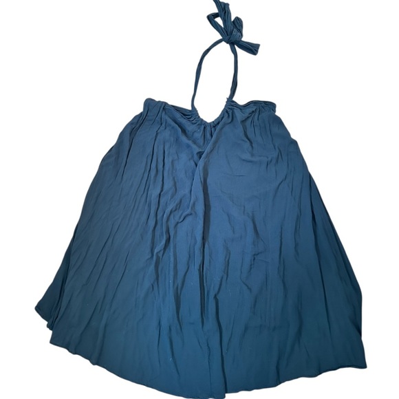 VENUS Black Halter Swim Cover-Up Dress | Flowy Resortwear | Size M - Picture 11 of 16